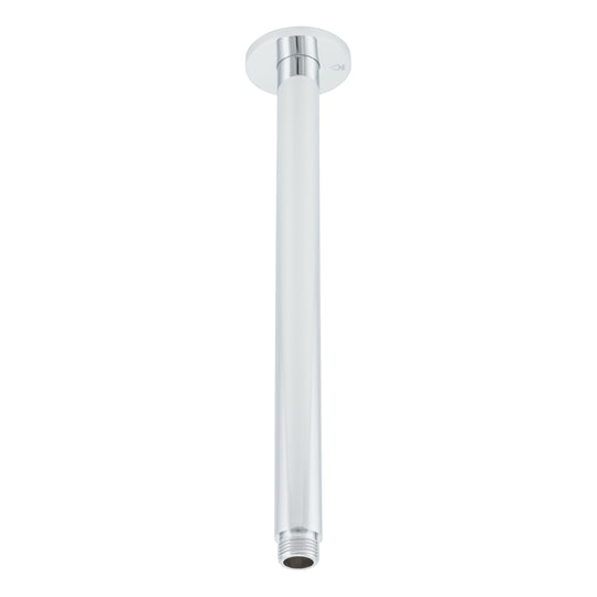 BAI 0427 Ceiling Mounted 12-inch Shower Head Arm in Polished Chrome Finish