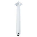 BAI 0428 Ceiling Mounted 14-inch Shower Head Arm in Polished Chrome Finish