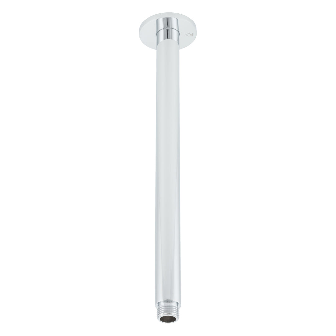 BAI 0429 Ceiling Mounted 14-inch Shower Head Arm in Polished Chrome Finish
