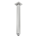 BAI 0448 Ceiling Mounted 14-inch Shower Head Arm in Brushed Nickel Finish