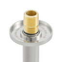BAI 0449 Ceiling Mounted 14-inch Shower Head Arm in Brushed Nickel Finish