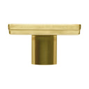 BAI 0500 Stainless Steel 5-inch Square Shower Drain in Brushed Gold