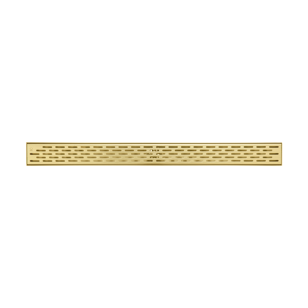 BAI 0520 Stainless Steel 32-inch Linear Shower Drain in Brushed Gold