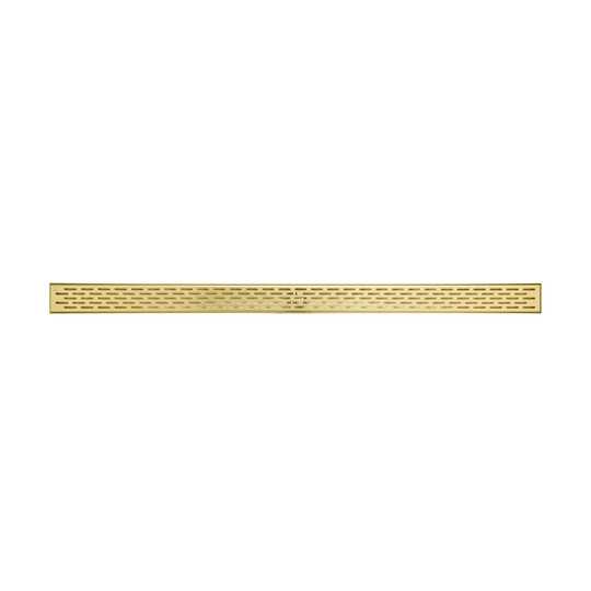 BAI 0523 Stainless Steel 60-inch Linear Shower Drain in Brushed Gold