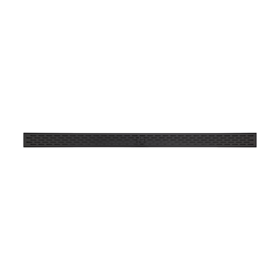 BAI 0529 Stainless Steel 60-inch Linear Shower Drain in Matte Black