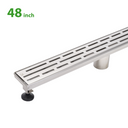BAI 0566 Stainless Steel 48-inch Linear Shower Drain