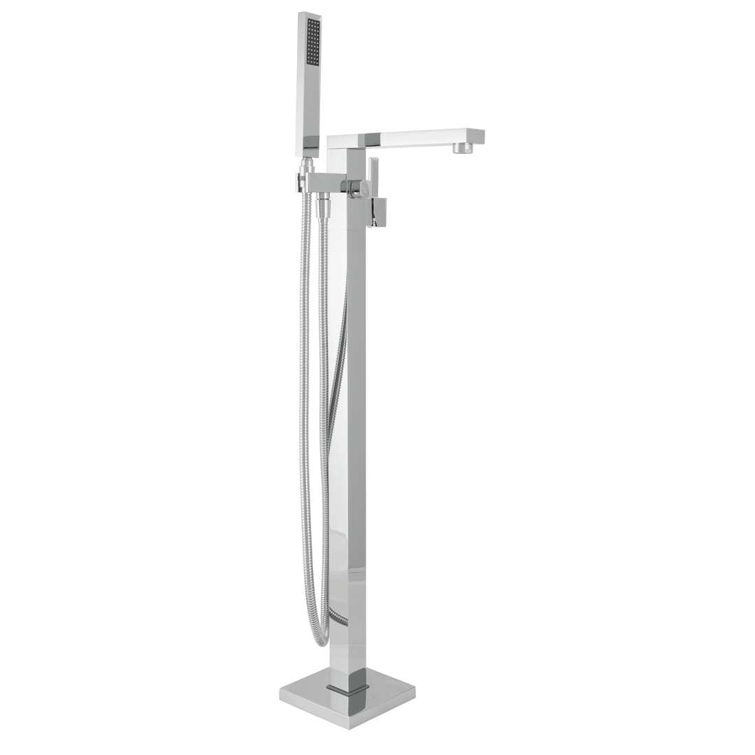 BAI 0618 Freestanding Bathtub Faucet in Polished Chrome Finish