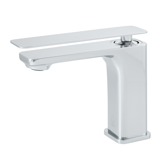 BAI 0683 Single Handle Contemporary Bathroom Faucet in Polished Chrome Finish