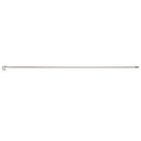 BAI 0936 Support Bar for Shower Glass Panel - 47inch (Brushed Nickel)