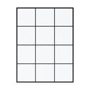BAI 0949 Frameless 60-inch Ultra Clear Single Shower Glass Panel with Silk Printed Window-Pane
