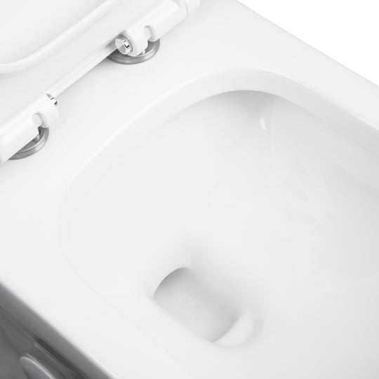 BAI 1007 Contemporary Toilet – One Piece Dual Flush with Soft-Close Seat
