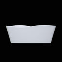 BAI 1603 Acrylic Freestanding Soaking Bathtub 59-inches. Timeless, modern, easy to use.