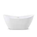 BAI 1613 Acrylic Freestanding Soaking Bathtub 67-inches
