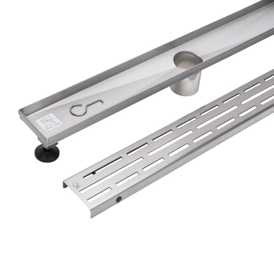 BAI 0567 Stainless Steel 60-inch Linear Shower Drain