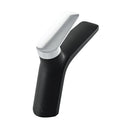 BAI 2601 Single Handle Contemporary Bathroom Faucet in White and Polished Chrome Finish