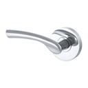 BAI 3043 Inactive Modern Dummy Door Handle Lever Set
