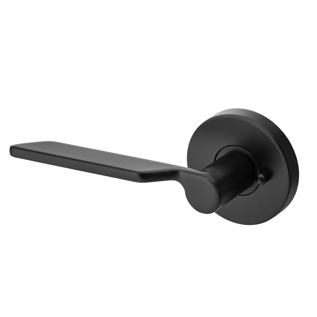 BAI 3054 Modern Passage Door Handle Lever Set with Privacy Pin Function
