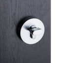 BAI 3096 Round Rosette Deadbolt in Satin Chrome Finish
