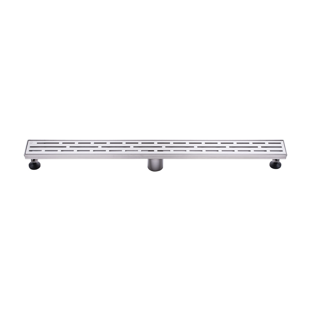 BAI 0565 Stainless Steel 5-inch Square Shower Drain