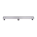 BAI 47020 Stainless Steel 32-inch Tile Insert Linear Shower Drain shown against a white background.