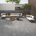 BAI 9075 Rockdeck Stone Nero Outdoor Porcelain Tile (24"x24")