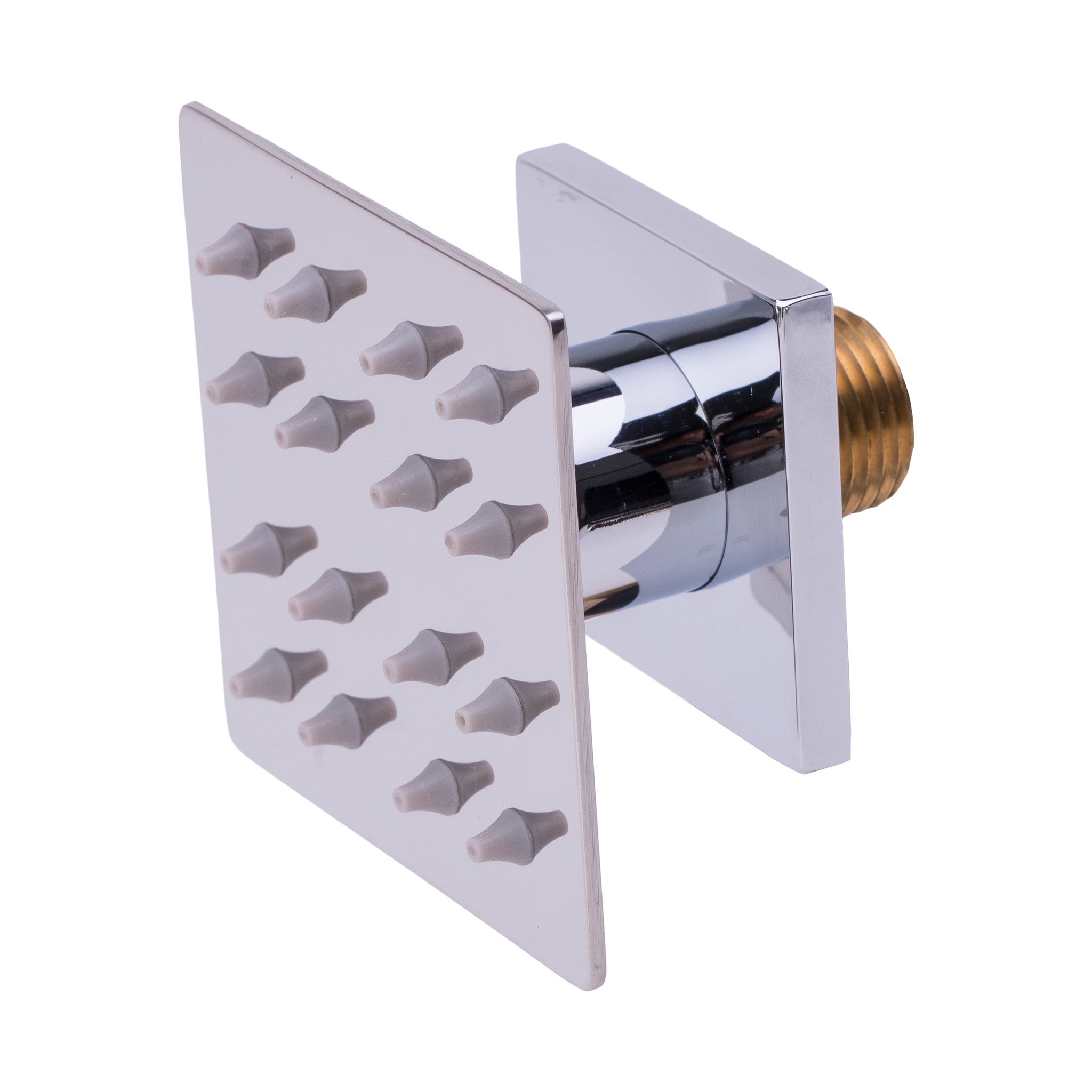 BAI 0196 Adjustable Square Shower Body Jet in Polished Chrome Finish