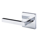 BAI 3015 Modern Passage Door Handle Lever Set with Privacy Pin Function