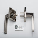 BAI 3025 Inactive Modern Dummy Door Handle Lever Set