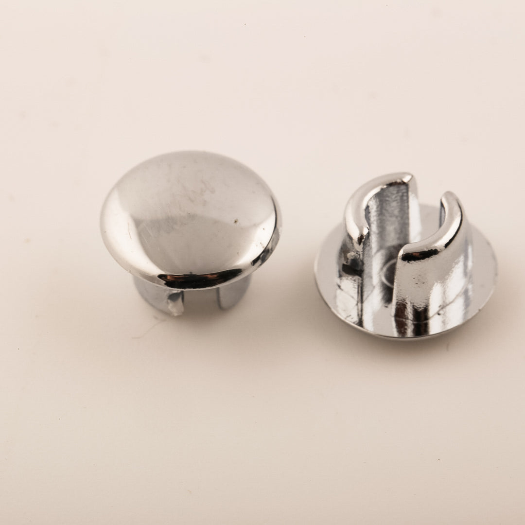 P0172 Trim Button in Polished Chrome