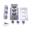 BAI 0103 Concealed Thermostatic Shower Mixer Valve in Polished Chrome Finish.  Detailed