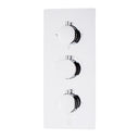 BAI 0103 Concealed Thermostatic Shower Mixer Valve in Polished Chrome Finish