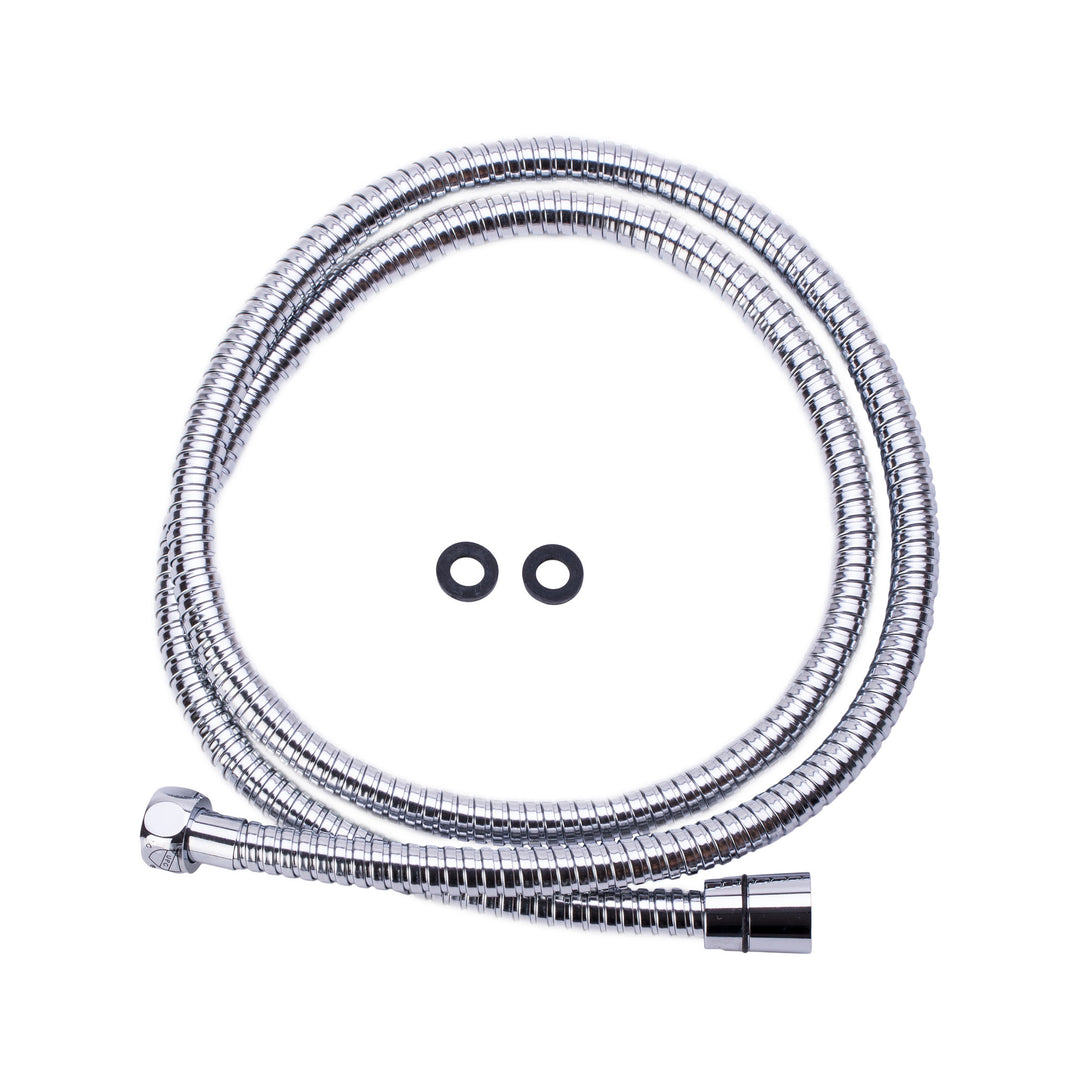 BAI 0188 Super-Flex Stainless Steel Shower Hose in Polished Chrome Finish