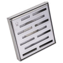 BAI 0565 Stainless Steel 5-inch Square Shower Drain